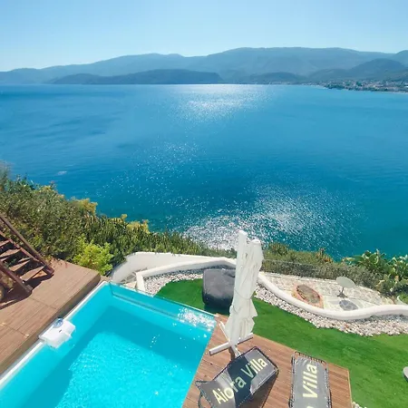 Aiora -infinity Pool On The Cliff -private * Loutra Oraias Elenis